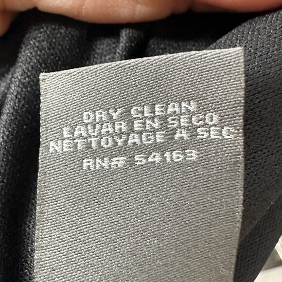 NWOT Vince Camuto Black & White Striped Knit Sleeveless Spandex Dress Size 12 - Picture 8 of 11